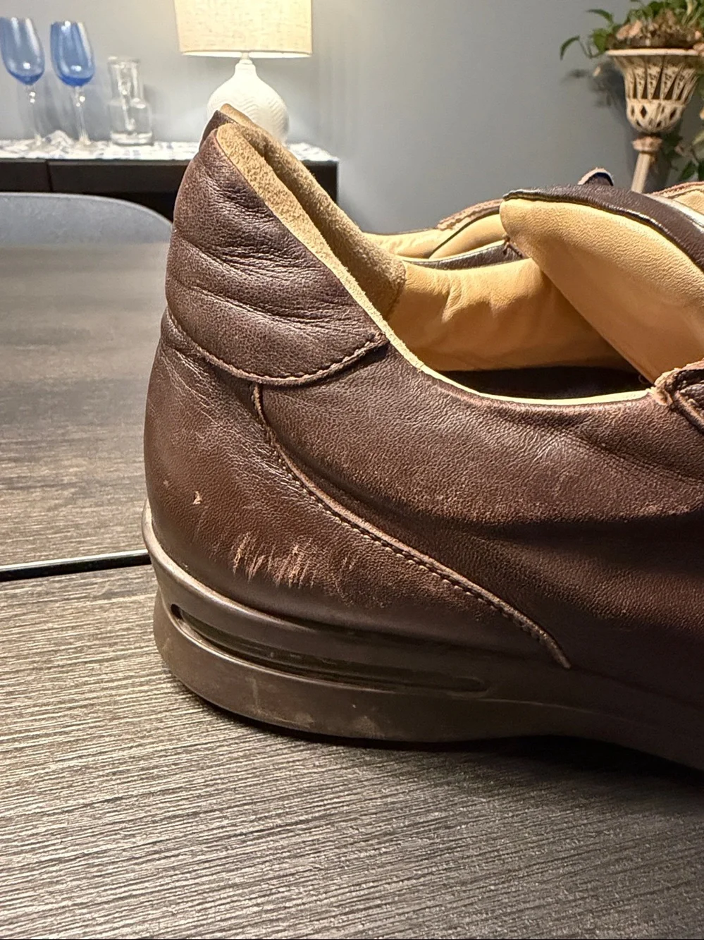 FENNIX ITALY Men’s Alligator & Calfskin Leather Casual Luxury Sneakers Size 11